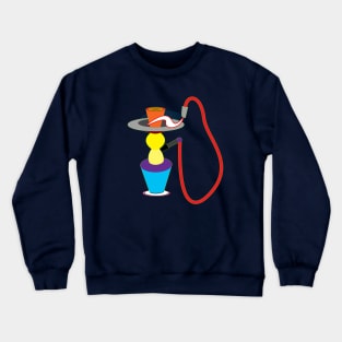 color smoke Crewneck Sweatshirt